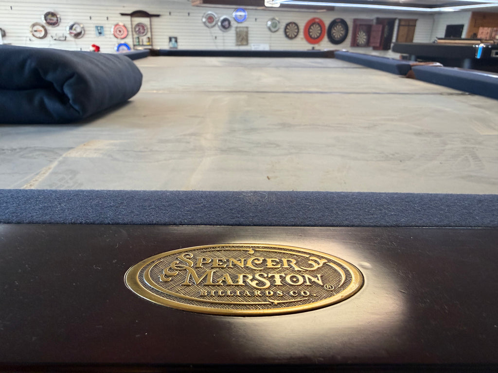 (Sold) Used 8' Spencer Marston York Pool Table
