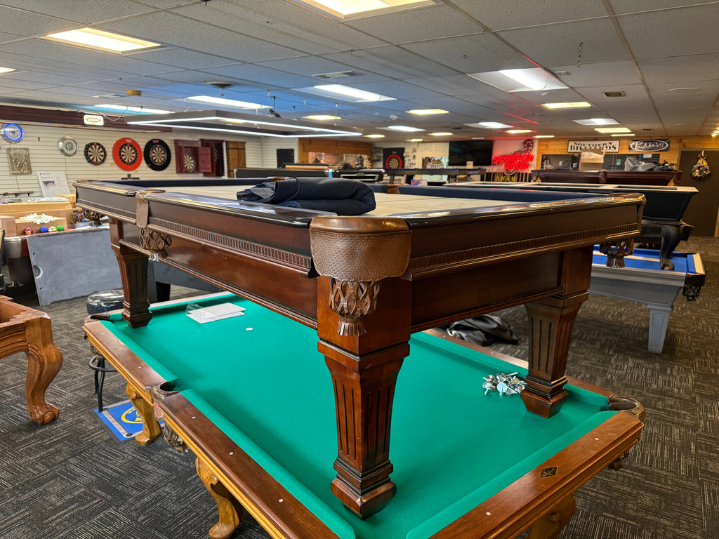 (Sold) Used 8' Spencer Marston York Pool Table
