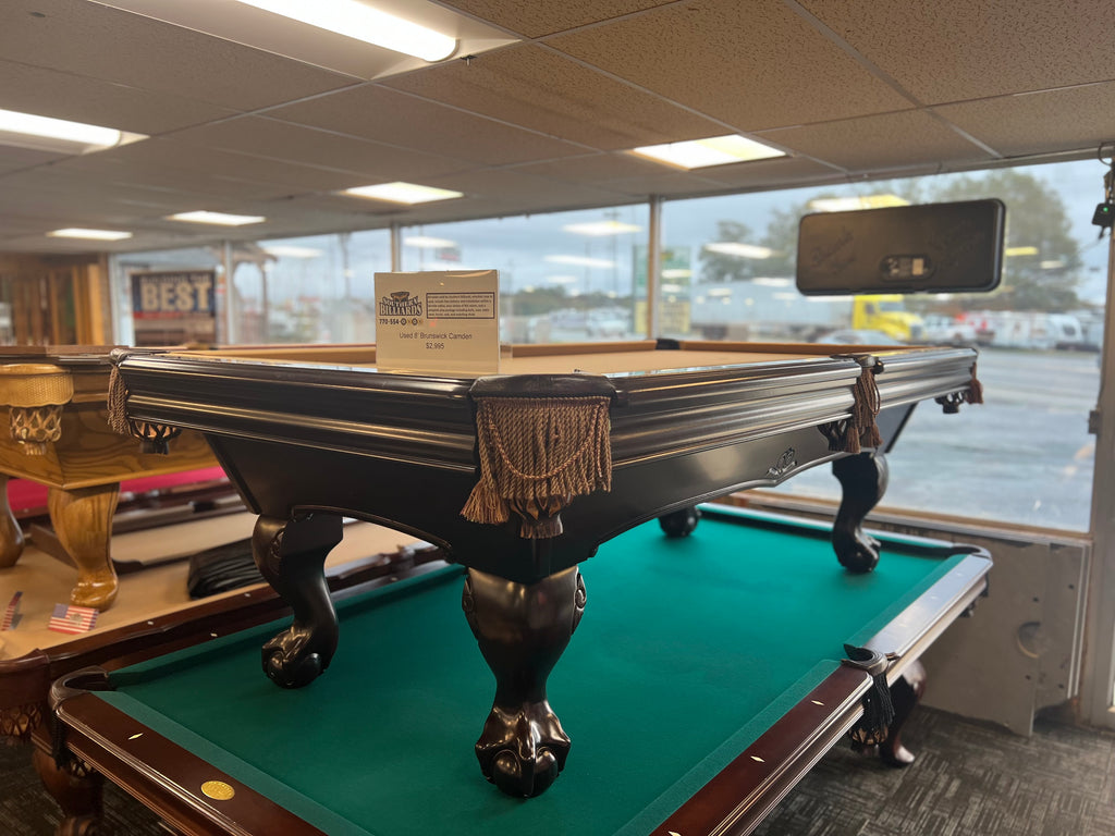 (SOLD) Used 8' Brunswick Camden Pool Table