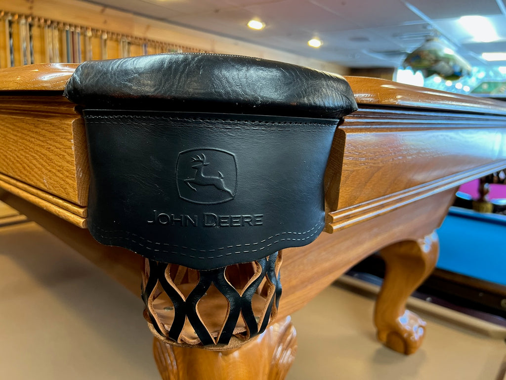 (SOLD) Used 8' C.L. Bailey Custom John Deere Pool Table