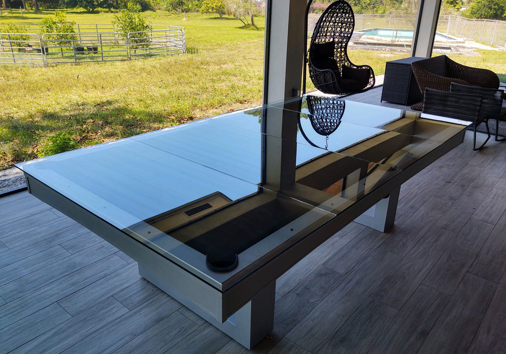 R&R Outdoor Glass Dining Top