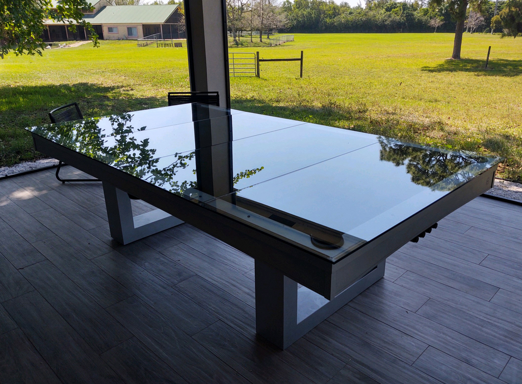 R&R Outdoor Glass Dining Top