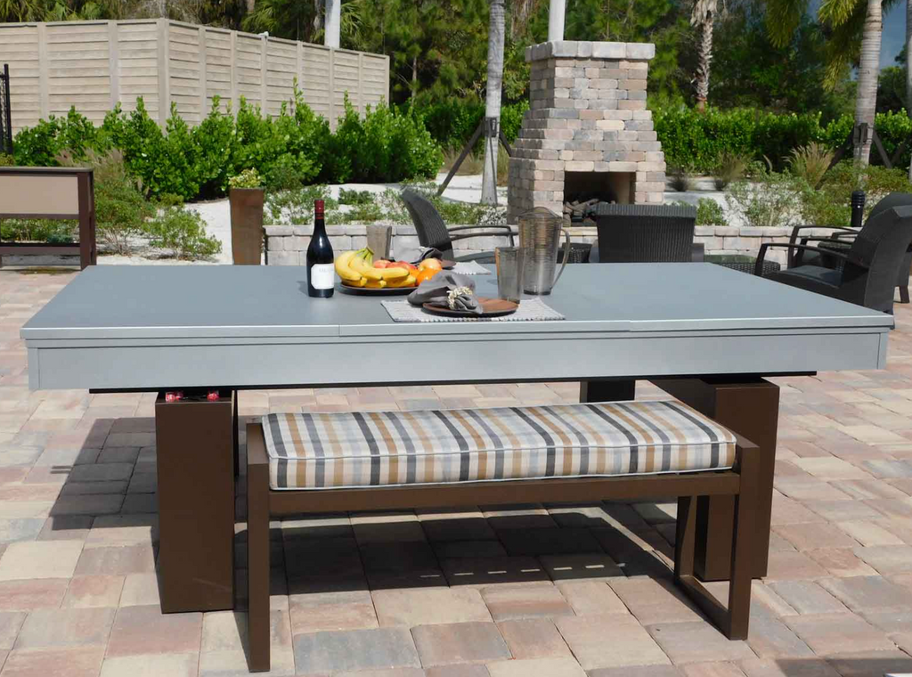 R&R Outdoor Powder Coated Dining Top