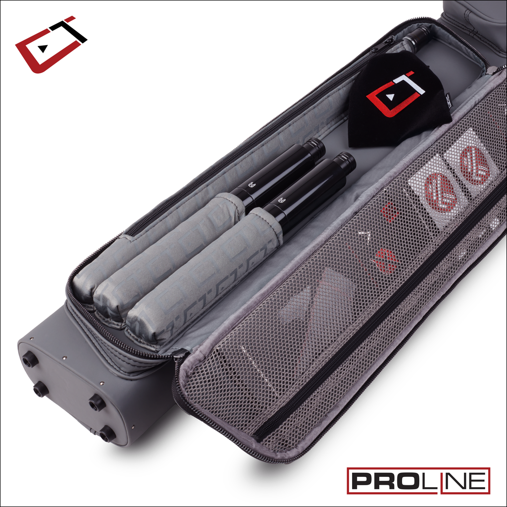 Cuetec Pro Line Ghost Edition 3x5 Hard Professional Pool Cue Case - 95-757GE
