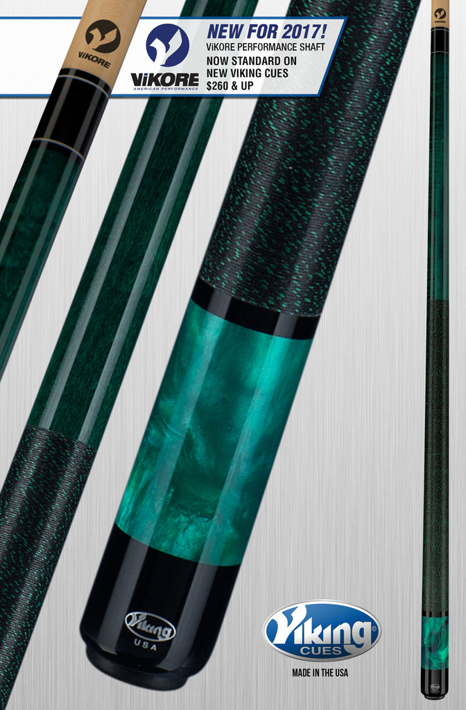 Viking A282 58 in. Billiards Pool Cue Stick + Free Soft Case Included