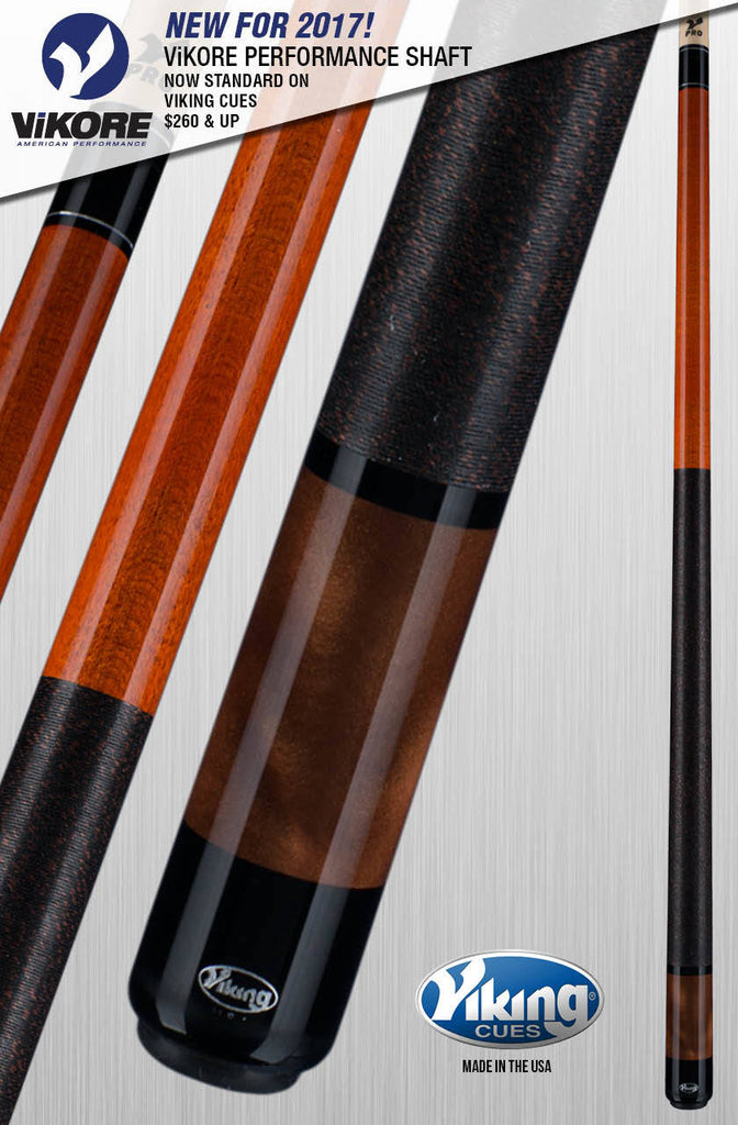 Viking A288 58 in. Billiards Pool Cue Stick + Free Soft Case Included