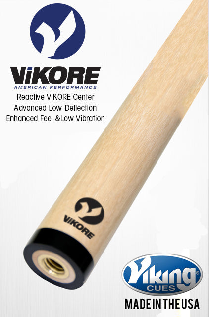 Viking A288 58 in. Billiards Pool Cue Stick + Free Soft Case Included
