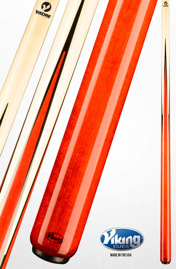 Viking A361 58 in. Billiards Pool Cue Stick + Free Soft Case Included