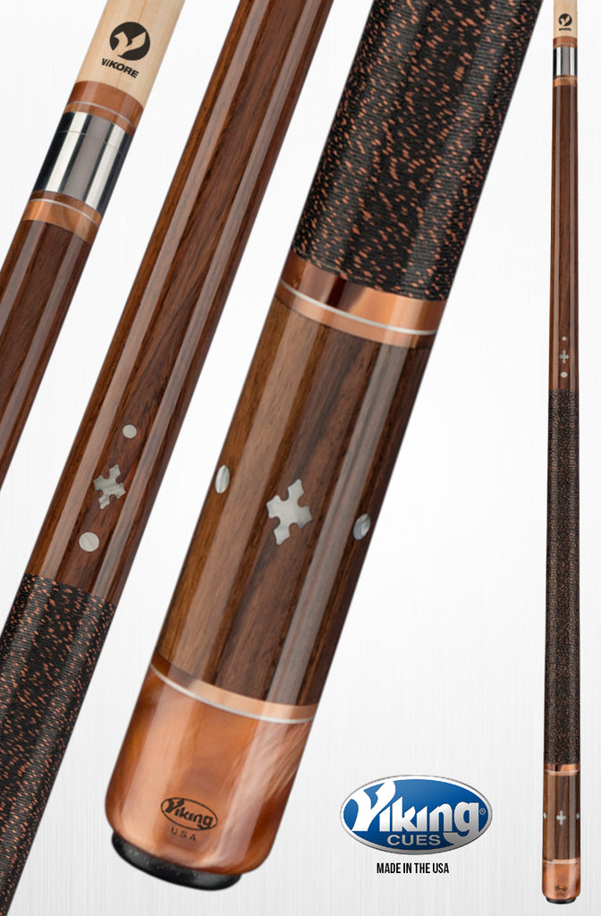 Viking A455 58 in. Billiards Pool Cue Stick + Free Soft Case Included