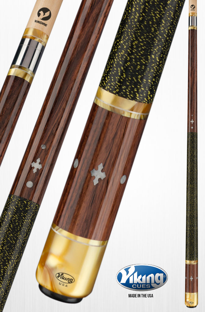 Viking A458 58 in. Billiards Pool Cue Stick + Free Soft Case Included