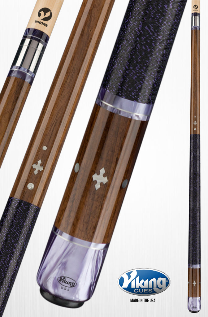 Viking A459 58 in. Billiards Pool Cue Stick + Free Soft Case Included