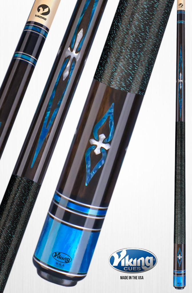 Viking A543 58 in. Billiards Pool Cue Stick + Free Soft Case Included