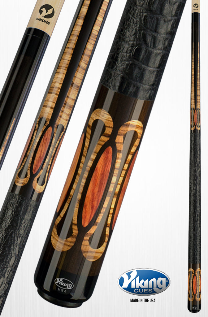 Viking A651 58 in. Billiards Pool Cue Stick + Free Soft Case Included