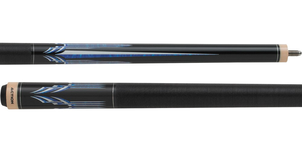 Action ACT142 58 in. Billiards Pool Cue Stick + Free Soft Case Included
