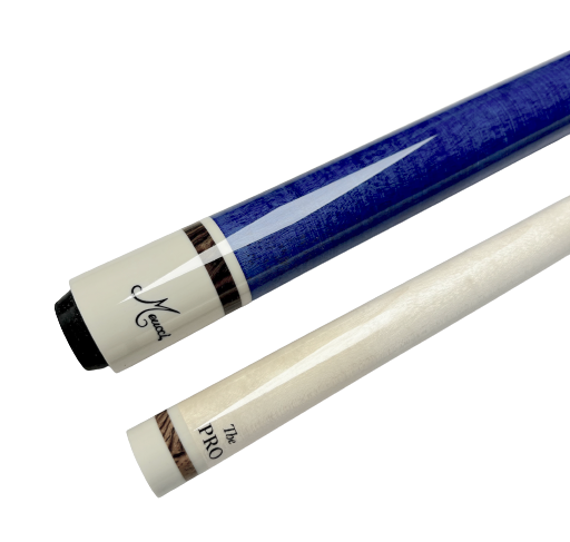 Meucci ANW1-BLUE Two-Piece Low Deflection Pool Cue