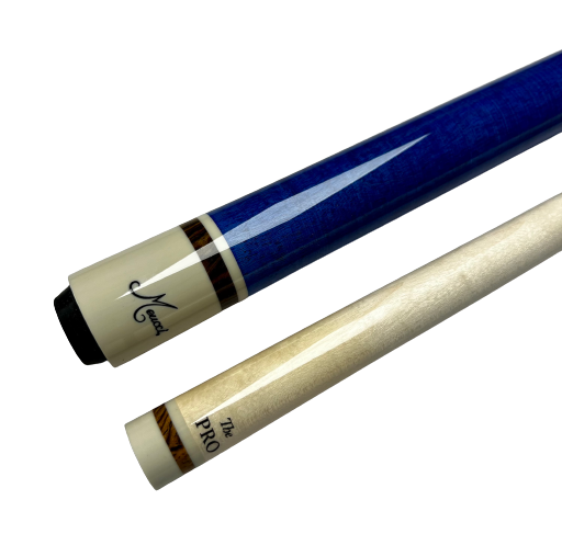 Meucci ANW1-BLUE Two-Piece Low Deflection Pool Cue