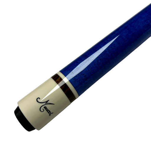 Meucci ANW1-BLUE Two-Piece Low Deflection Pool Cue