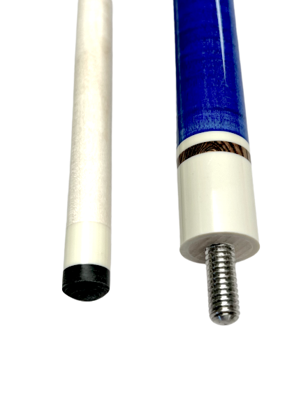 Meucci ANW1-BLUE Two-Piece Low Deflection Pool Cue