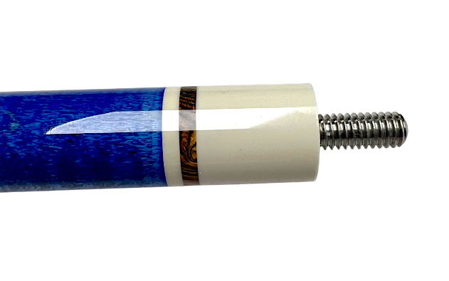 Meucci ANW1-BLUE Two-Piece Low Deflection Pool Cue