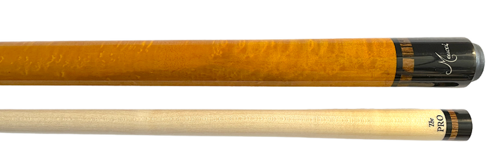 Meucci ANW1-NATURAL Two Piece Billiards Pool Cue W/Pro Shaft