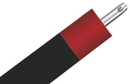 Predator SP2 RED 1 - Black w/ Metallic Red Points Pool Cue - BUTT ONLY