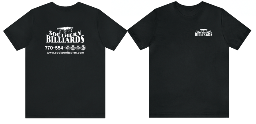 Southern Billiards Loganville, GA T-Shirt: Stylish Colors & Sizes Available!