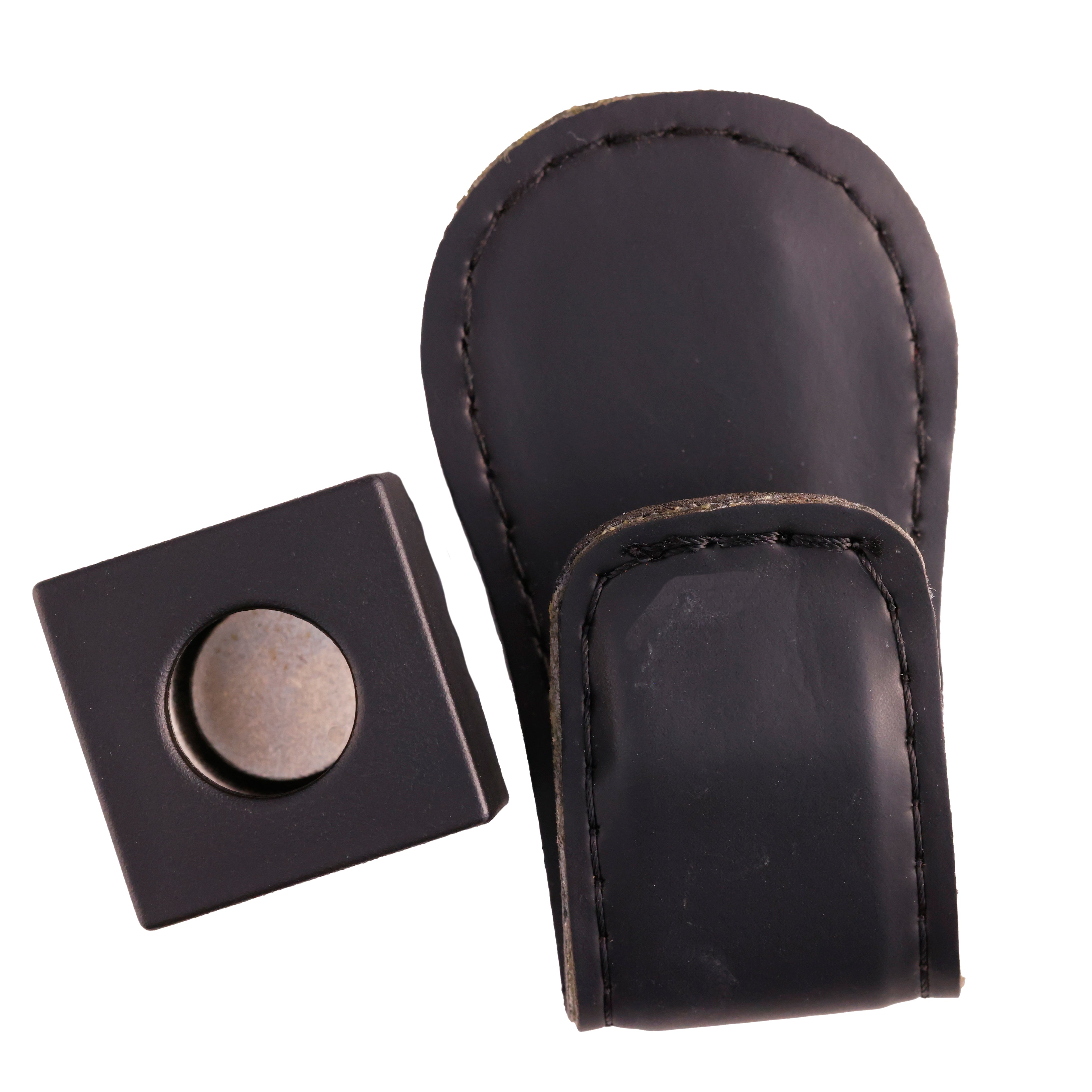 Magnetic Leather Chalk Holder w/ Belt Clip