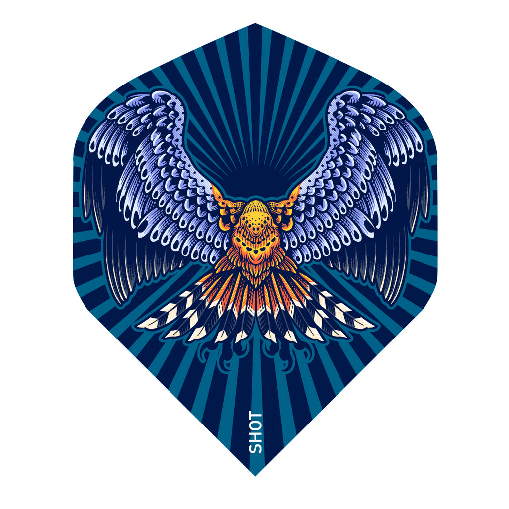 BPTSF-18 Shot! Darts Birds of Prey Kestrel Soft Tip 18gm