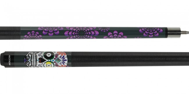 Action CAL03 58 in. Billiards Pool Cue Stick + Free Soft Case Included