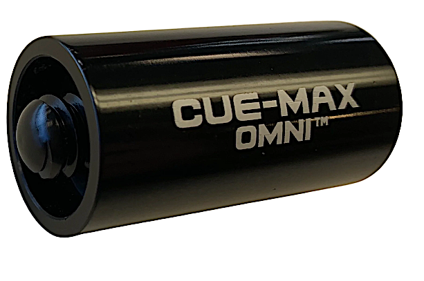 Cue-Max Omni 5/16x14 to Uni-loc Pool Cue Adapter/Extension 2.65" (2.2 oz) Black