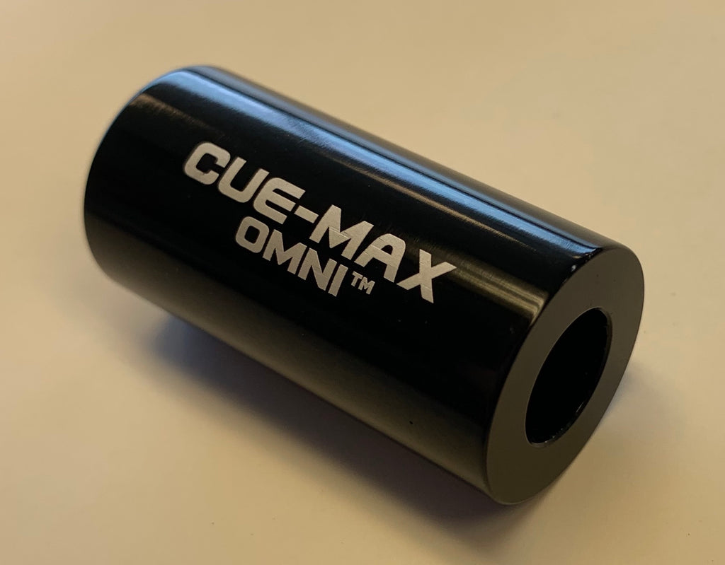 Cue-Max Omni 5/16x18 to Uni-loc Pool Cue Adapter/Extension 1.65" (1.2 oz) Black