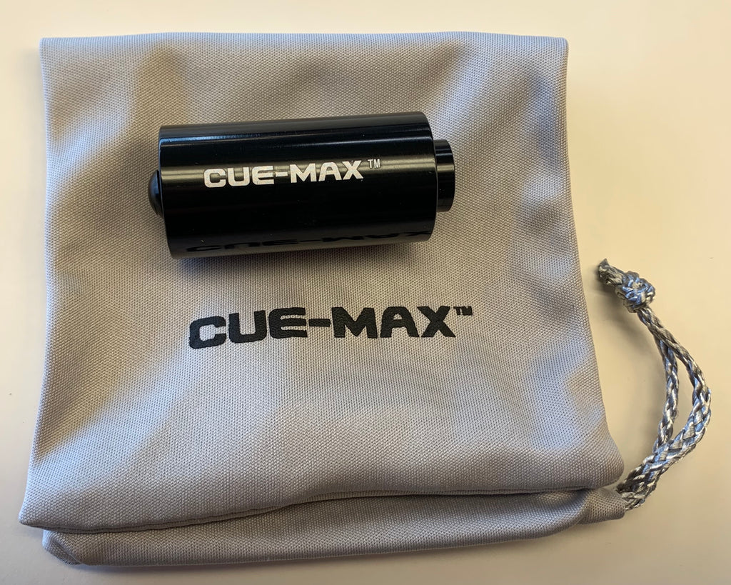 Cue-Max Original Uni-loc Pool Cue Stick Extension 1.65" (1.2 oz), Black