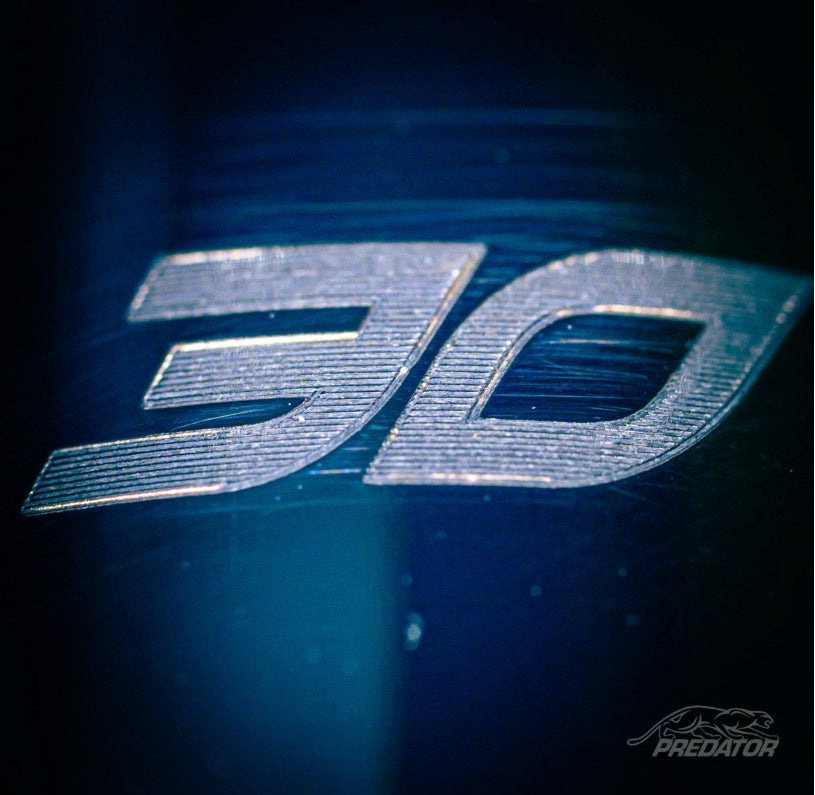 Predator 30th Anniversary LE BK Jump Rush Three-Piece Break/Jump Pool Cue (No Wrap)