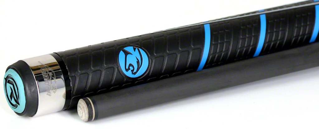 Predator BK Rush Blue Jump/Break Billiards Carbon Pool Cue Stick - Sport Wrap