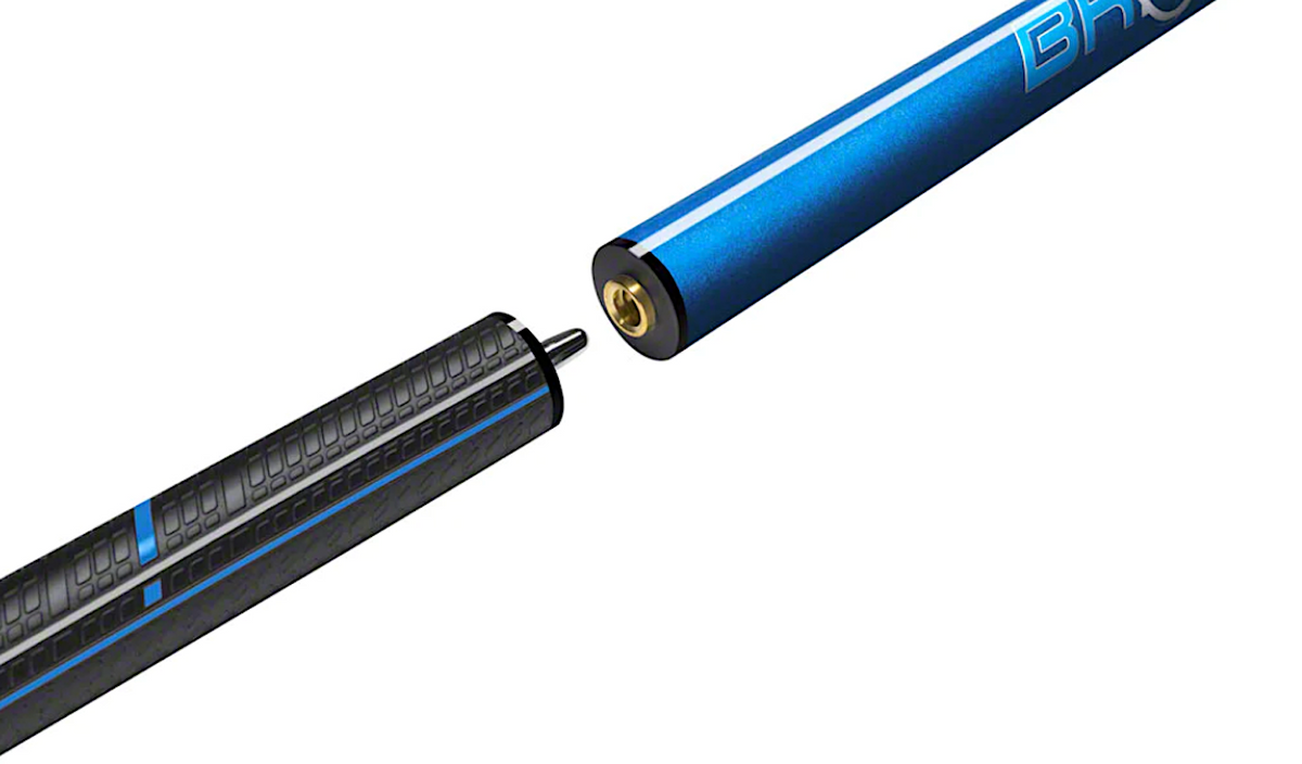 Predator BK Rush Blue Jump/Break Billiards Carbon Pool Cue Stick