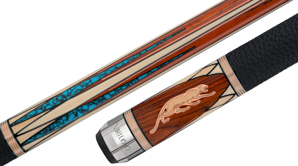 Predator Virtuoso Cocobolo/Maple/Turquoise Pool Cue