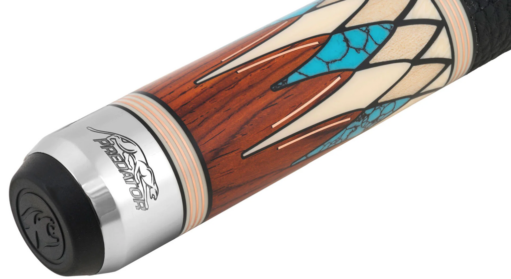 Predator Virtuoso Cocobolo/Maple/Turquoise Pool Cue