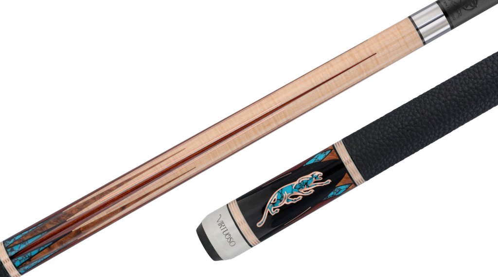 Predator Virtuoso Curly Maple/Thuya/Turquoise Pool Cue