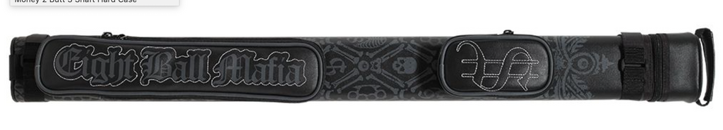 Eight Ball Mafia EBMC23A 2Bx3S Black Pool Cue Case