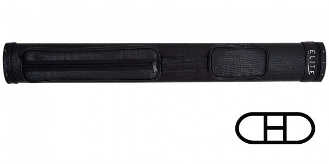 Elite ECGT22 BLACK 2Bx2S Black Billiards Pool Cue Stick Case