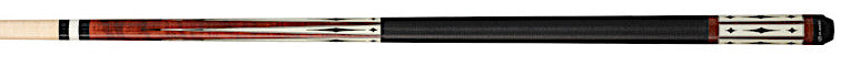G-4143 Players Coffee Colored Curly Maple Two Piece Pool Cue