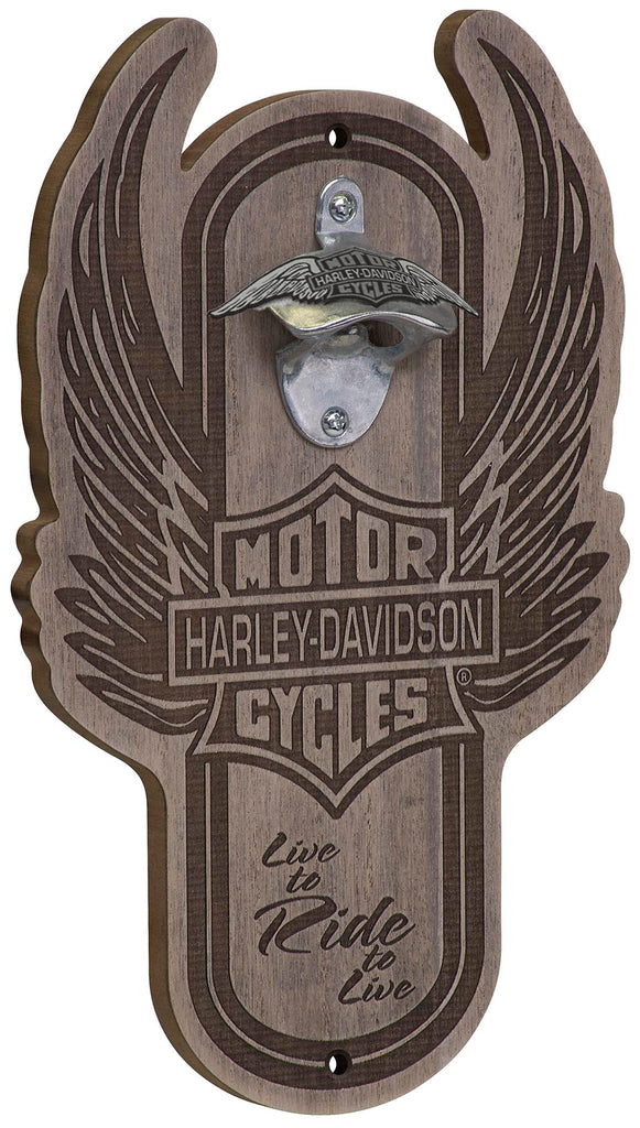 Harley-Davidson Winged B&S Magnetic Bottle Opener HDL-18570