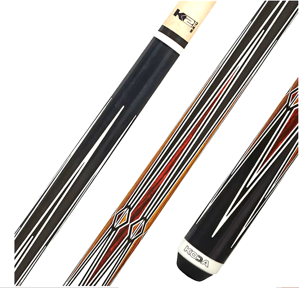 K2 KL131 Koda Sports Cocobolo/Bocote Play Graphic Pool Cue