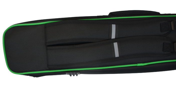 Koda Sports KXS34GN 3Bx4S BLK/GRN Billiards Pool Cue Case