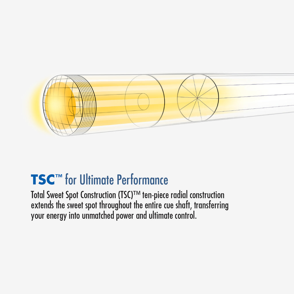 Lucasi LHC93 58 in. Billiards Pool Cue Stick