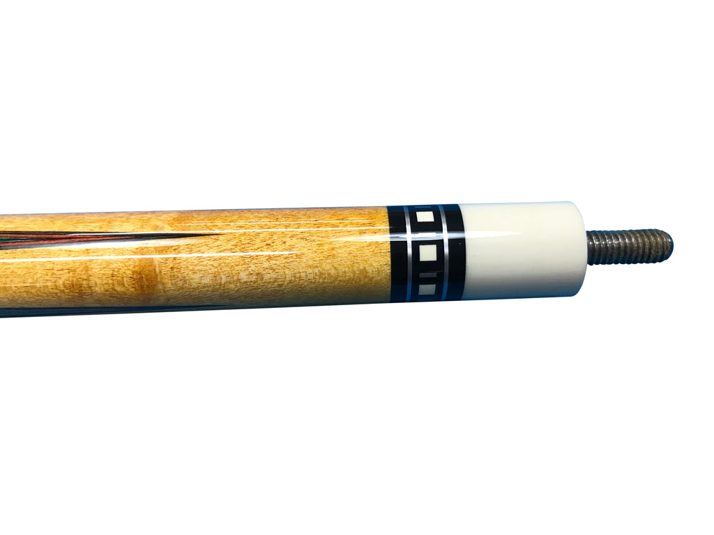 Meucci SB2-N 58 in. Billiards Pool Cue Stick + Free Hard Case Included