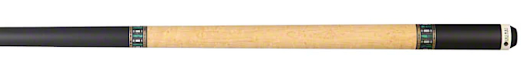 Lucasi LUX61 Ebony/Zebrawood Billiards Pool Cue Stick