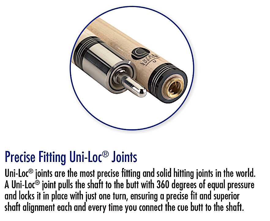 Lucasi LZDU15 58 in. Billiards Pool Cue Stick