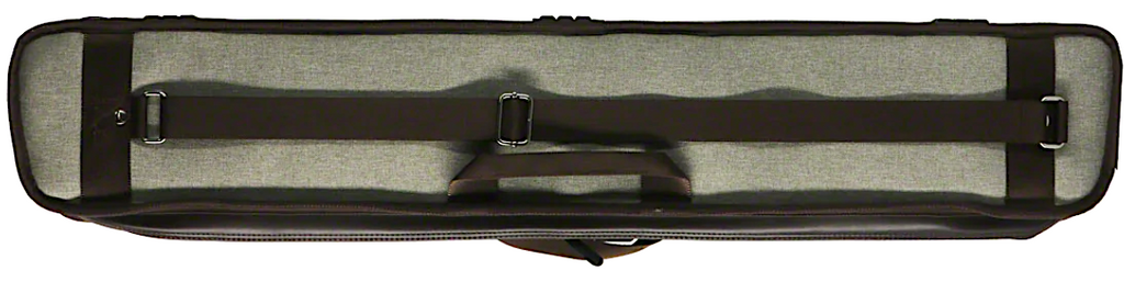 Lucasi 3Bx5S Brown/Grey Billiards Pool Cue Stick Case