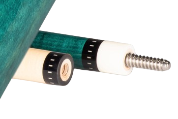 McDermott GS05C2 COTM Feb 2022 Two-Piece Teal Stained Billiards Pool Cue Stick
